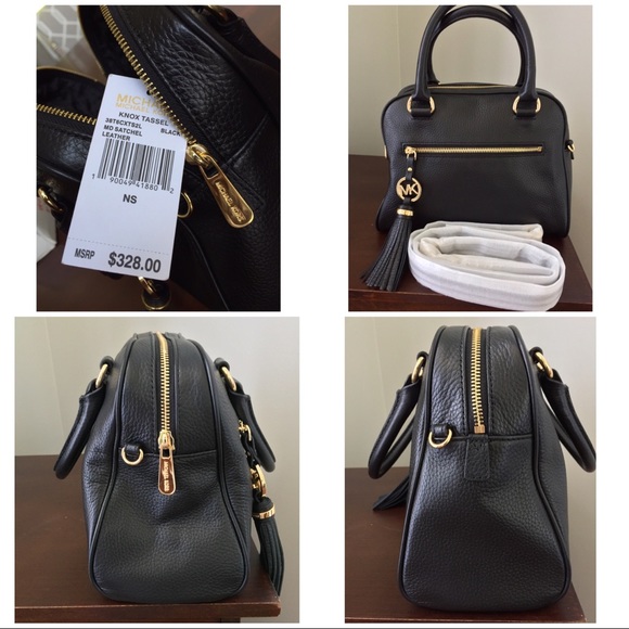 Michael Kors  Knox Tassel MD Leather Satchel - Picture 7 of 8